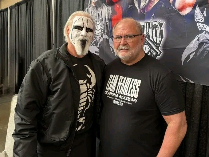 Sting reflected on officially retiring his iconic black-and-white face paint