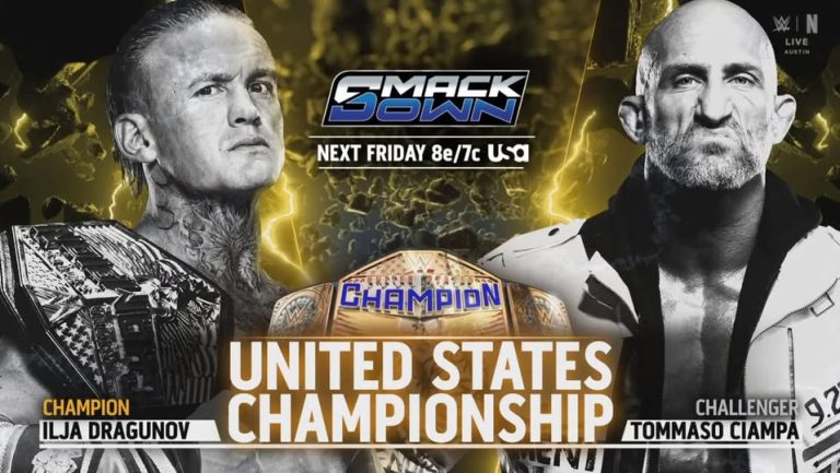 Matches announced for next week’s Smackdown
