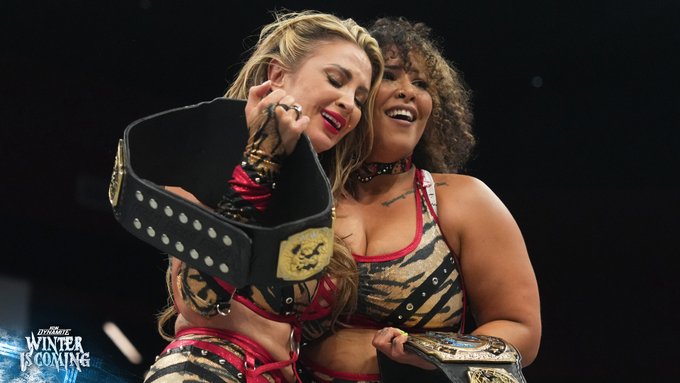 The Babes of Wrath win the AEW Women’s Tag Team titles