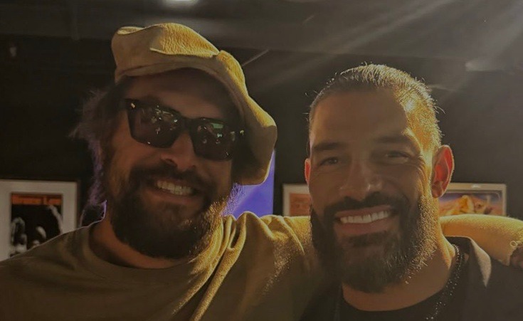 Roman Reigns with Jason Momoa (video), Kenda Lust posts a John Cena tribute