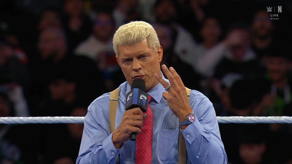 Cody Rhodes booed by Saudi Arabia crowd on Smackdown