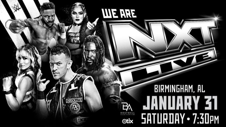 NXT Live Results / Birmingham, Al / Sat Jan 31, 2026